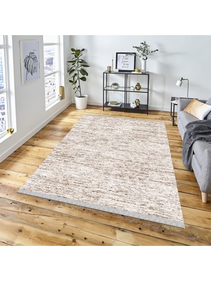 Decoser Halı Dekoratif Kilim Makinada Yıkanabilir Dijital Baskılı Modern Desenli Kaymaz Tabanlı Salon Koridor Mutfak Halısı NOVA-4030