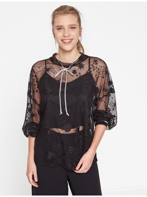 Koton Desenli Sweatshirt