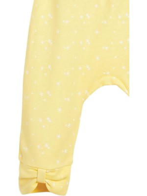 Bibaby Biorganic Fly Dandelions Patiksiz Pantolon 57731 Sarı-Ekru