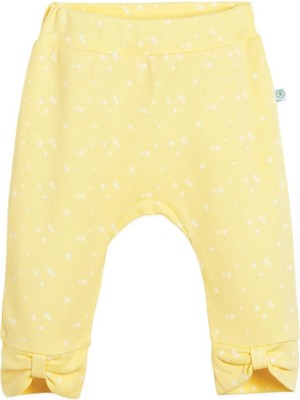 Bibaby Biorganic Fly Dandelions Patiksiz Pantolon 57731 Sarı-Ekru