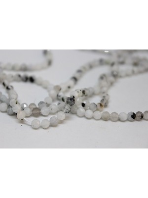 Yaşam Tohumu Ay Taşı Şekilli Kesim Dizi 3mm