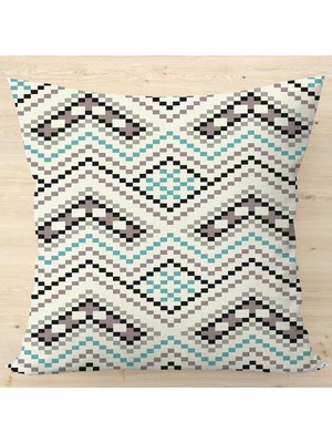 Ladies Home Çift Taraflı 43 x 43  Cm Kırlent Kılıfı