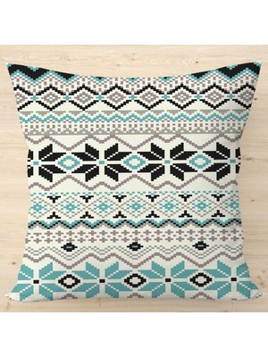 Ladies Home Çift Taraflı 43 x 43  Cm Kırlent Kılıfı