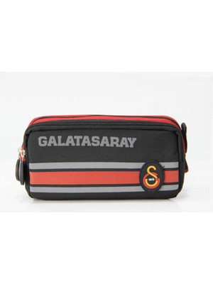 Galatasaray Gs Çift Gözlü Kalem Çantası Pena G-Rey OTTO-3810