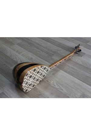 Cura Saz Gitarre (klein) - Oyma Gu00fcrgen/Kestanie