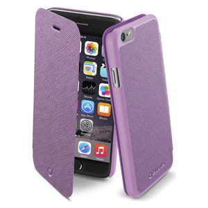 iPhone 6 Book Color Kapaklı Kılıf Mor