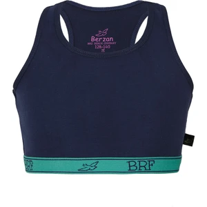 BRZ Collection Kız Çocuk Büstiyer | Crop Atlet | Sporcu Atlet | Lacivert