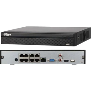 NVR2108HS-8P-T 8 mpix, H265 , 8kanal Poe Video, 1 HDd, 1080P Kayıt, 80MBPS Bant Genişliği, Nvr- Dvr Kayıt Cihazı