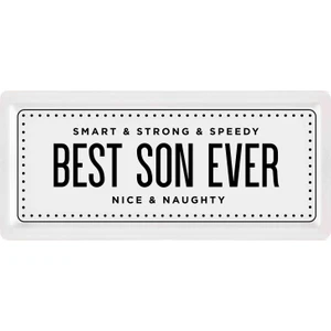 The Mia Dikdörtgen Servis Best Son Ever - 35 x 16 cm