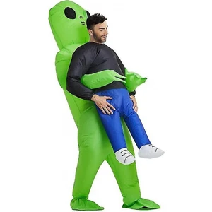 Yetişkin Şişme Alien Kostüm Komik Cadılar Bayramı Kostüm Cosplay