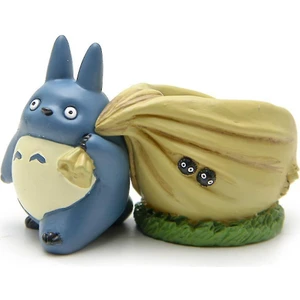 Çanta Şekil Oyuncak Modeli ile Mini Mavi Totoro