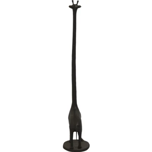 Kağıt Havlu Tutucu Ücretsiz Ayakta Tuvalet Kağıdı Tutucu Dökme Demir Zürafa Kağıt Tutucu Çok Yönlü Dekoratif Banyo Tuvalet Kağıdı | Kağıt Tutucu (Siyah)