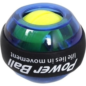 LED Bilek Topu Egzersiz Makinesi, Jiroskop, Amplifikatör, Jiroskop, Güçlü Top, El Egzersiz Makinesi, Güç Topu, Spor Salonu Simulato | Elektrik Bilekleri (Mavi)