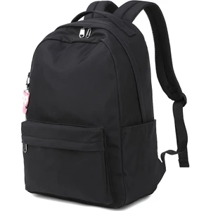 Genç Kızlar İçin Okul Sırt Çantası, 14 İnç Laptop Uyuyor (Siyah) (Yurt Dışından)