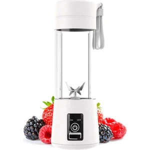 USB Şarj Edilebilir Taşınabilir Mini Çok Fonksiyonlu Meyve Sıkacağı - Beyaz (Yurt Dışından)