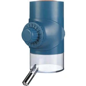 Pet Waterer Balo Besleyici Asma Köpek Sucu Asma Kafe Evcil Su Kupası 500ML (Mavi) Mavi (Yurt Dışından)