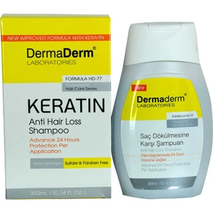 Keratin Şampuan (Sülfat Ve Parafinsiz) 300 Ml