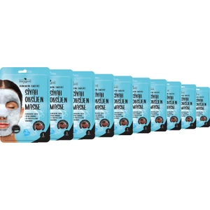 Rituel de Beaute Siyah Oksijen Maske 10'lu