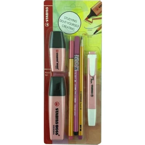 Tek Renk Pastel Set 6'lı Pembe 70/129-6