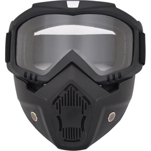 Modüler Maske Ayrılabilir Gözlük Motosiklet Yarış Kask (Yurt Dışından)