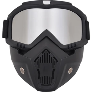 Modüler Maske Ayrılabilir Gözlük Motosiklet Yarış Kask (Yurt Dışından)