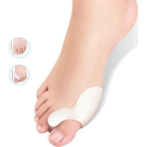 Hilall Shop Silikon Makaralı Ayak Baş Parmak Kemik Bunyon Koruyucu Silikon Bunyon
