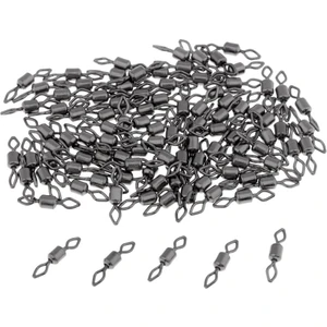 100 Adet, Balıkçılık Haddeleme Döner Balıkçılık Döner Snaps Kanca Hattı Bağlayıcı 10 # (Yurt Dışından)