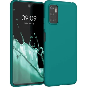 Bilişim Aksesuar Xiaomi Poco M3 Pro Kılıf Lansman Silikon Içi Kadife Silikon Kılıf Kapak