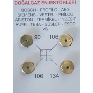 UĞURLUCA100 Takım Doğalgaz Dönüşüm Enjektörü