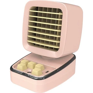 A5 Nemlendiricili Mini Soğutma Fanı - Pembe (Yurt Dışından)
