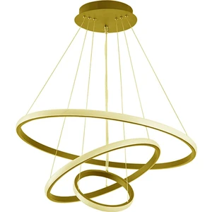 Ömür Avize Alex Modern Tasarım 3lü gold  LED Avi̇ze