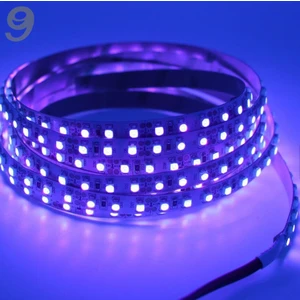 Dora Led  Uv Şerit LED 12V 120 Ledli 2835 Ledli Silikonlu Black Light (1metre)
