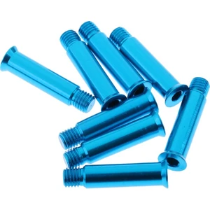 8 Adet Inline Paten Tekerleği, Tekerlekli Paten Aks Vidaları Cıvatalar Rulmanlar Mavi 3 mm (Yurt Dışından)