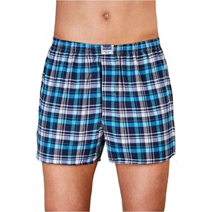3 Lü Poplin Desenli Short Boxer 1052