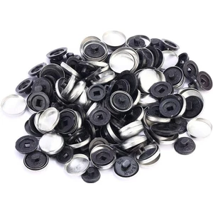 Kumaş Kaplama Kapsül Düğme, Düğme Kapsülü (100 Adet)