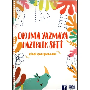 Gerçek Başarı Teas Press Eğitim Okuma Yazmaya Hazırlık Çizgi Çalışmaları