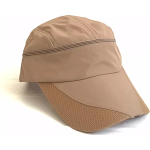Salar Ticaret Sporcu Koşu Tenis Şapkası Vizör Şapka - Kahverengi