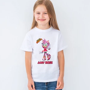 Sonic Boom Amy Rose Çocuk Tişört T-Shirt Mr-08