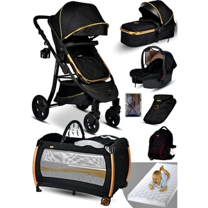 Baby Home Yeni Doğan Set 9 In 1 Baby Home 985 Tavel Sistem Bebek Arabası ve 600 Park Yatak Oyun Parkı Beşik