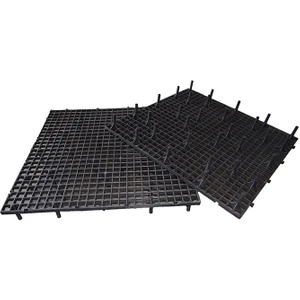 50x50 Plastik Güvercin Kümes Taban Izgarası (Siyah)
