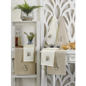 Şilay Home Şilay 6'lı Mutfak Kurulama Bezi Coffee Seti 45X60