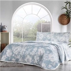 5058 Bennett V03 Mavi Çift Kişilik Pike Takımı 1000037464001