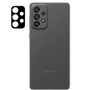 Samsung Galaxy A73 Kamera Lens Koruma Camı 3D - Siyah