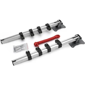 Exiz Ticaret Metal Çamaşır Askı Seti Sabit Makaralı Katlanır Çamaşır Askılı 01 01