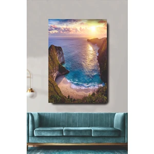 Homearth Gün Batımı Manzaralı Kanvas Tablo