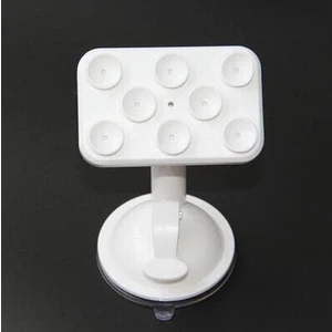 8 Vantuzlu  Araç Içi Telefon Tutucu -Beyaz Samsung S Advance Uyumlu