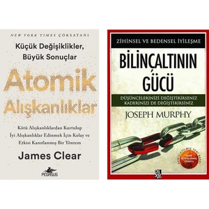 Atomik Alışkanlıklar - Bilinçaltının Gücü Zihinsel ve Bedensel Iyileşme - 2 Kitap Set