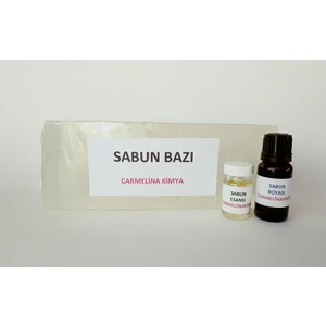 Sabun Yapım Seti-4 (Şeffaf Sabun Bazı-Kırmızı Boya Ve Esans)