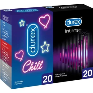 Chill Karma Paket Prezervatif 20’li + Durex Intense Prezervatif, 20' Li