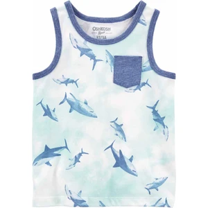 OshKosh B'Gosh Küçük Erkek Çocuk Köpekbalığı Desenli Atlet